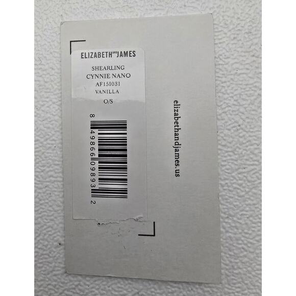 ELIZABETH AND JAMES Cynnie Nano Crossbody Leather Sheepskin Purse Bag - Picture 7 of 9